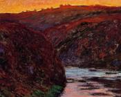 克劳德 莫奈 : Valley of the Creuse, Sunset